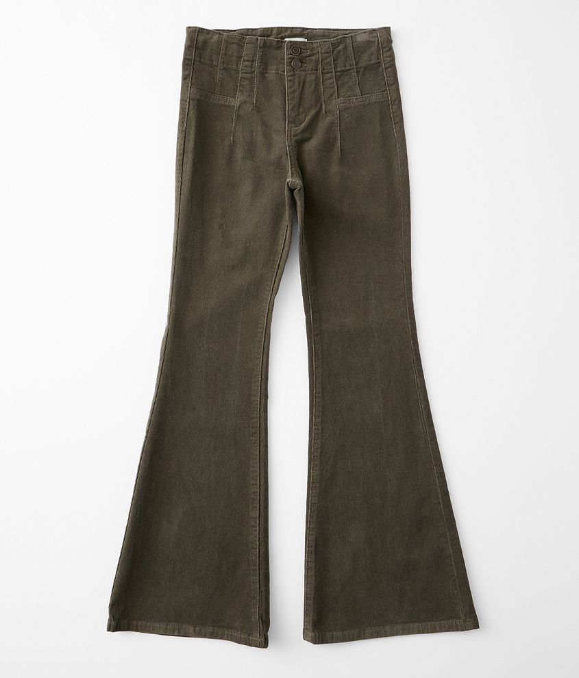 Girls - Modish Rebel Corduroy High Rise Flare Pant - Girl's Pants in ...