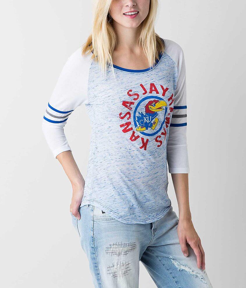 Blue 84 Kansas Jayhawks T-Shirt front view