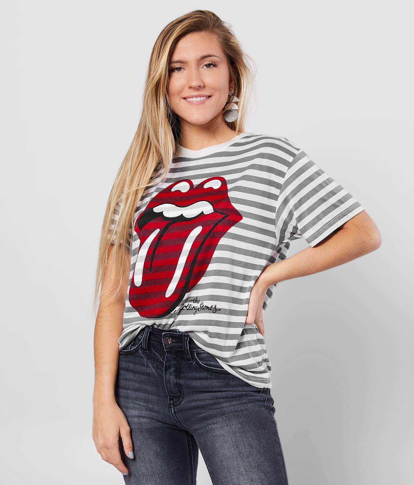 ladies rolling stones t shirt