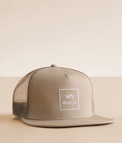 RVCA All The Way Trucker Hat front view
