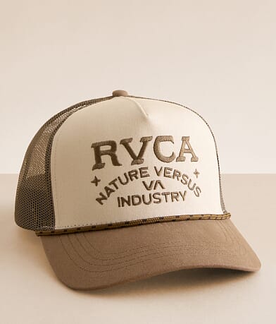 RVCA Ridge Curve Trucker Hat front view