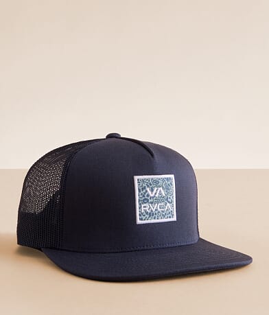 RVCA All The Way Trucker Hat front view