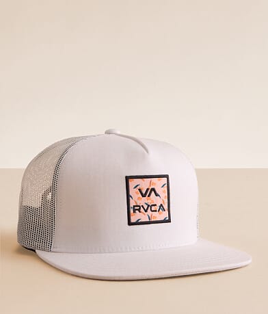 RVCA All The Way Trucker Hat front view