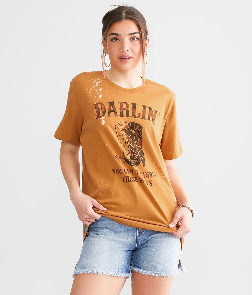 Bohemian Cowgirl Darlin' T-Shirt front view