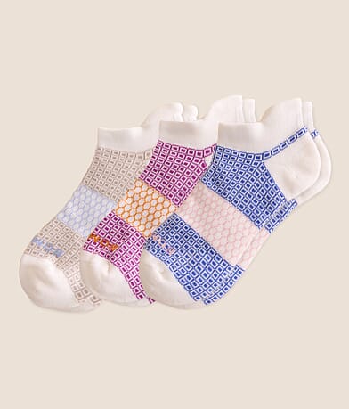 Bombas® 3 Pack Novelty Ankle Socks front view