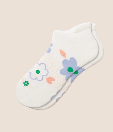 Bombas® All Over Flowers Ankle Socks front view