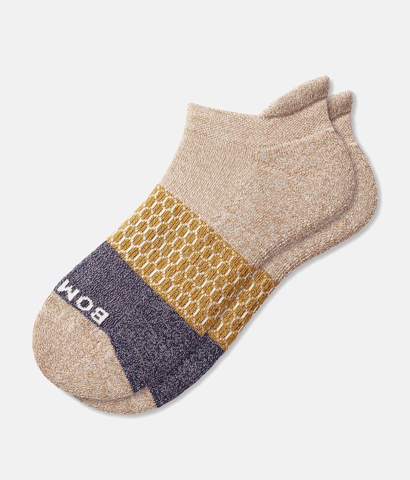 Bombas® Tri-Block Ankle Socks - Women's Socks in Brownstone Navy | Buckle