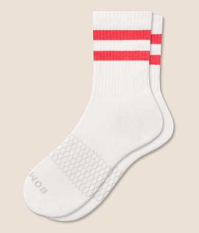 Bombas® Vintage Stripes Half Calf Socks front view