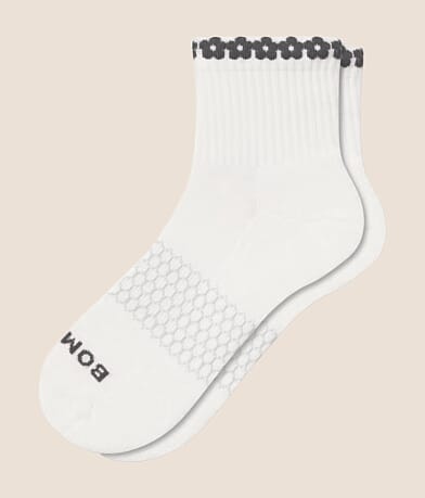 Bombas® Flowers Ankle Socks front view