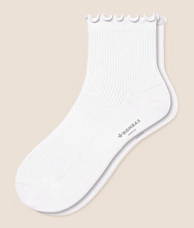 Bombas® Lightweight Quarter Socks front view