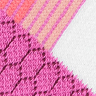 White Bold Pink