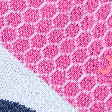 Blue Heather Bold Pink