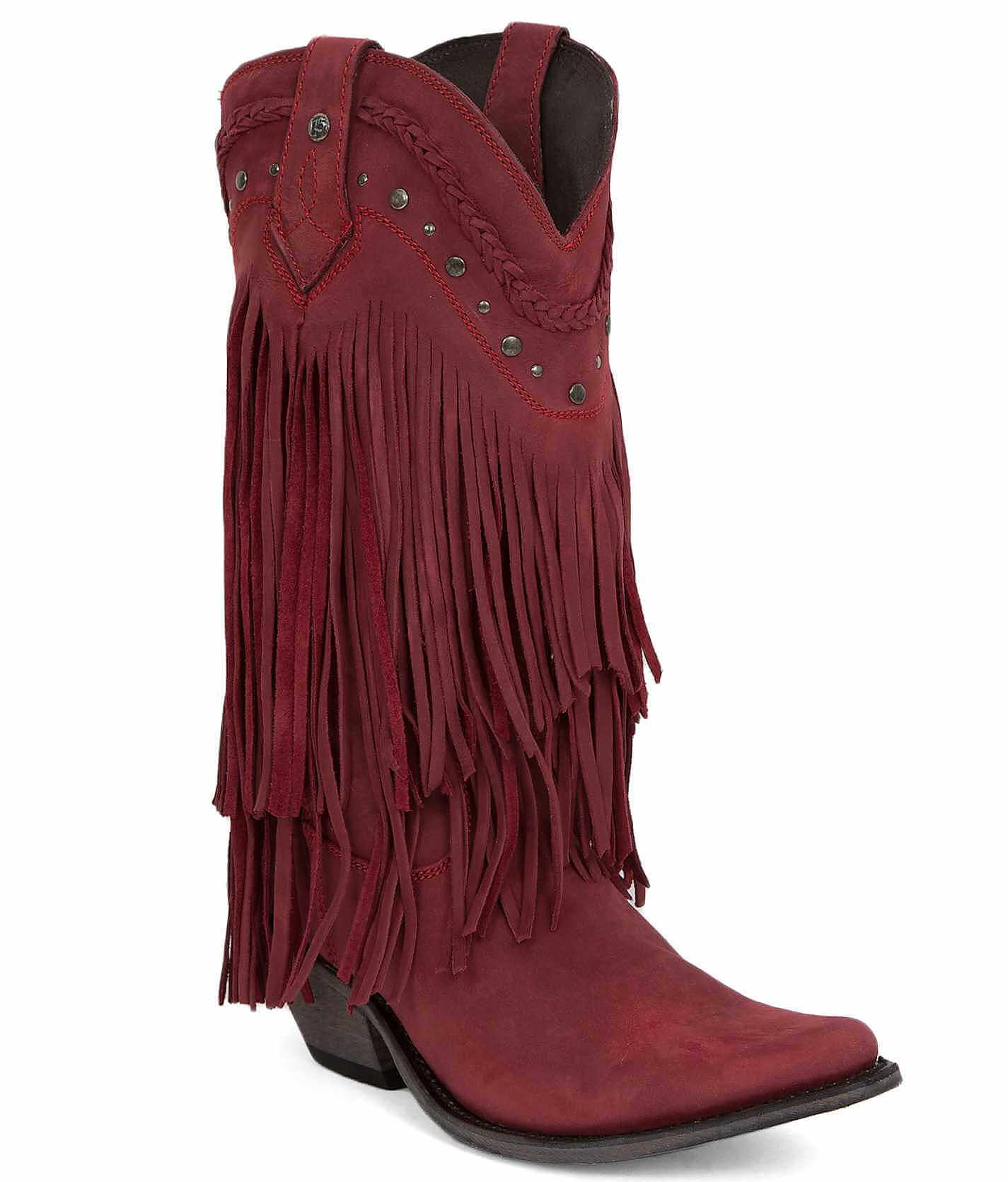 fringed cowboy boots uk