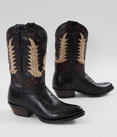 Liberty Black Sherry Toscano Leather Western Boot misc detail 1 view