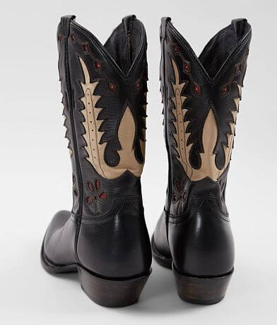 Liberty Black Sherry Toscano Leather Western Boot misc detail 2 view