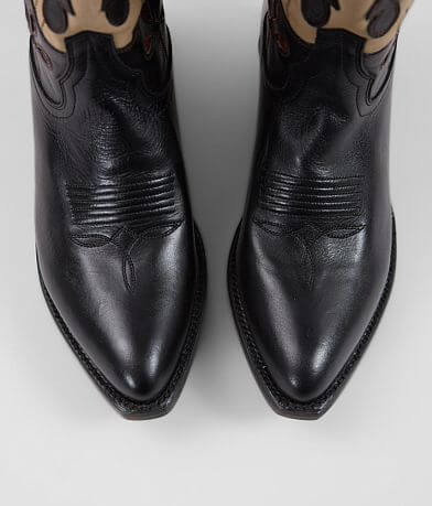 Liberty Black Sherry Toscano Leather Western Boot misc detail 3 view