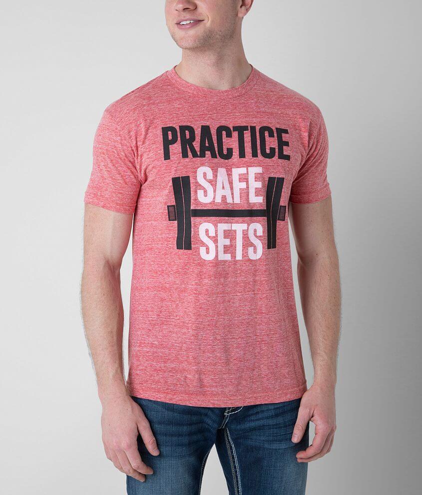State Fitness Practice Safe Sets T-Shirt front view
