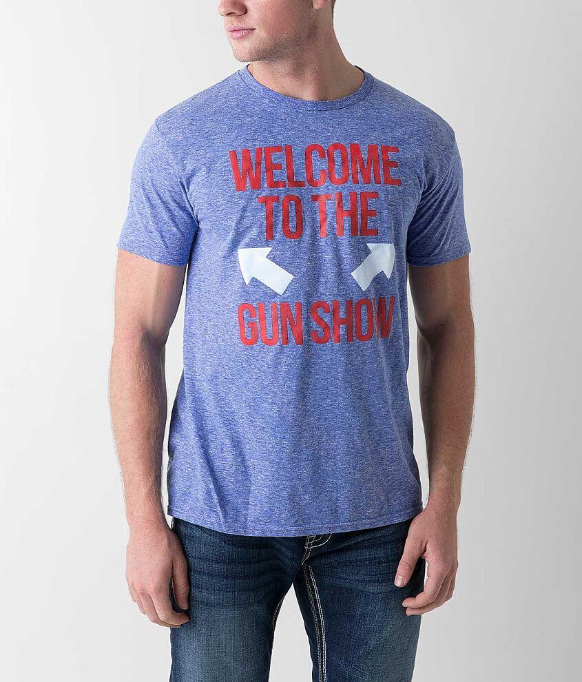 State Fitness Welcome To The Gun Show T-Shirt front view