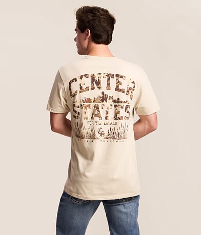 Camo Filled Banner T-Shirt
