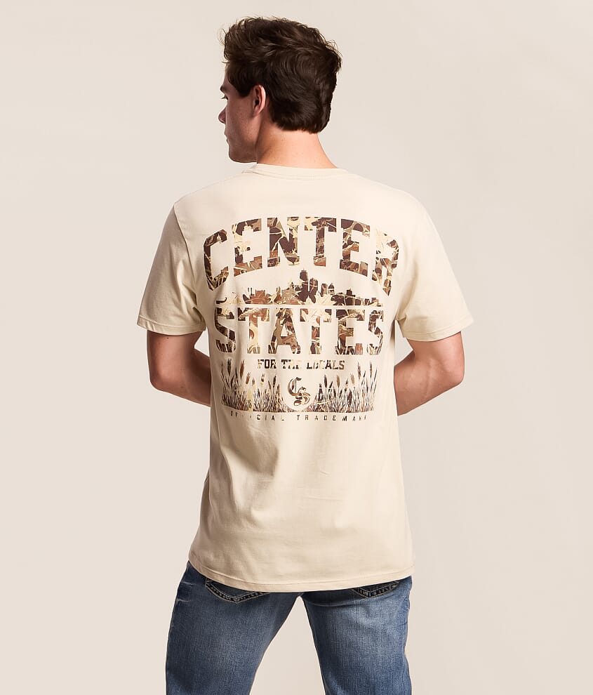 Camo Filled Banner T-Shirt