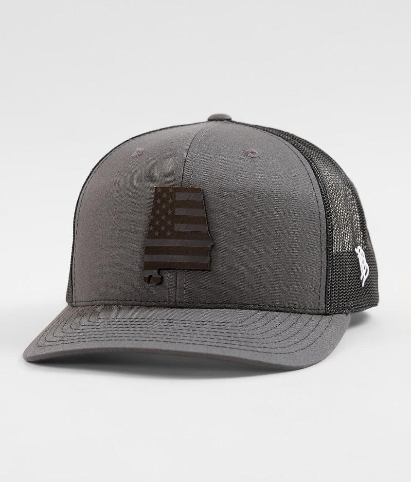 Branded Bills Alabama Trucker Hat Men's Hats in Midnight Buckle