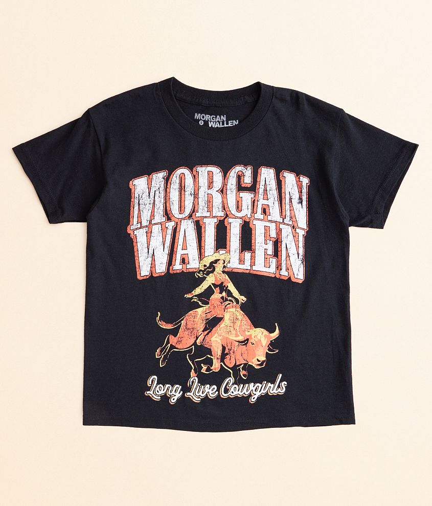 Girls - Bravado Morgan Wallen Cowgirls Band T-Shirt front view