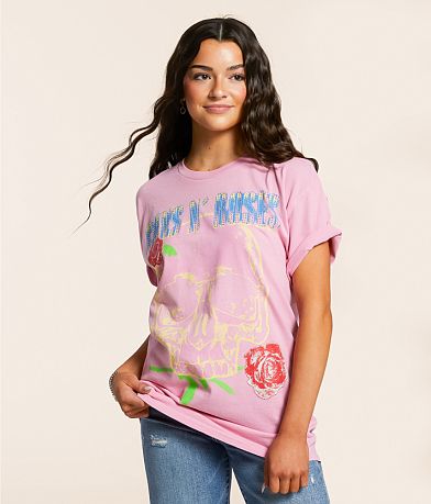 Bravado Guns N' Roses Oversized Band T-Shirt front view