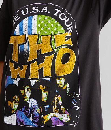 The Who U.S.A. Tour Band T-Shirt Dress MISC_DETAIL_2