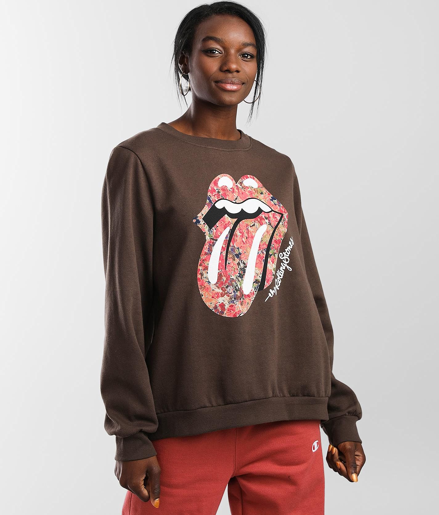 Rolling stones hotsell sequin sweatshirt