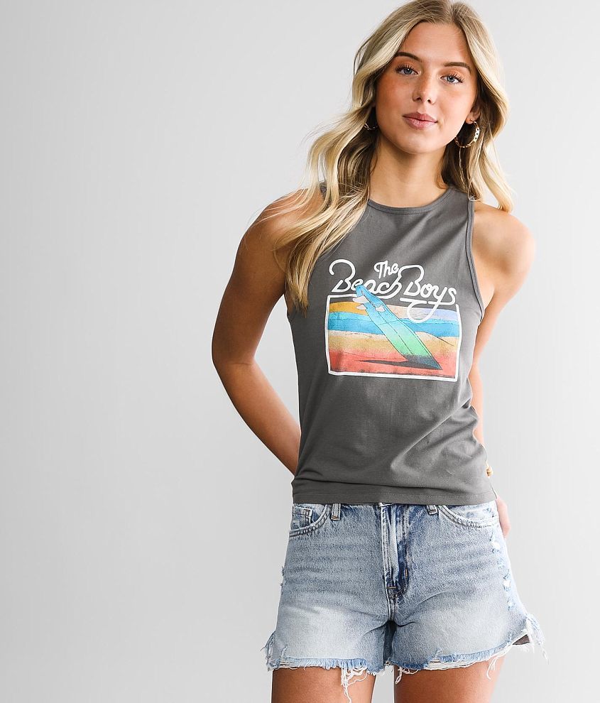 Serrated Omkreds konsulent The Beach Boys Band Tank Top - Women's Tank Tops in Grey | Buckle