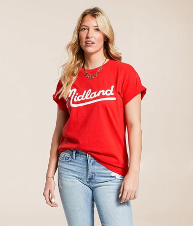 Bravado Midland Oversized Band T-Shirt front view