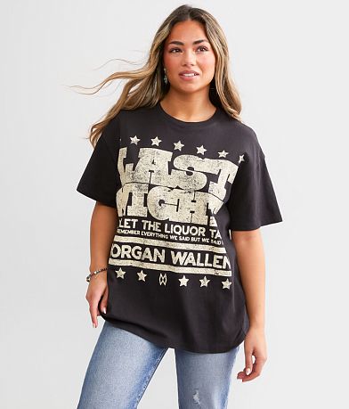 Bravado Morgan Wallen Last Night Band T-Shirt FULL_RIGHT_SIDE