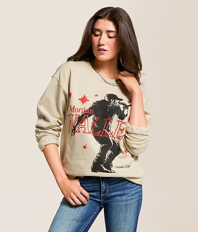 Bravado Morgan Wallen Oversized Band Pullover front view