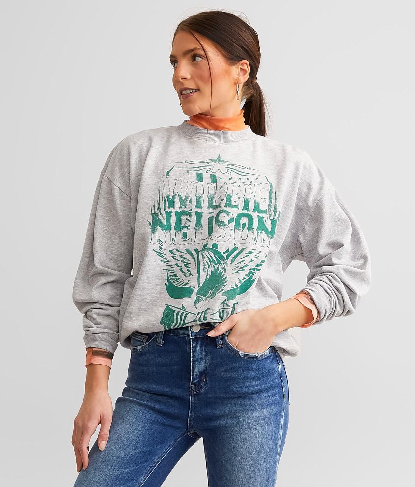 Bravado Willie Nelson Band Pullover front view