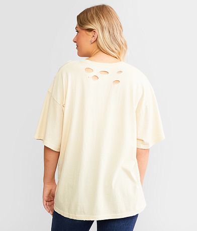 Bravado Willie Nelson Destructed Band T-Shirt BACK