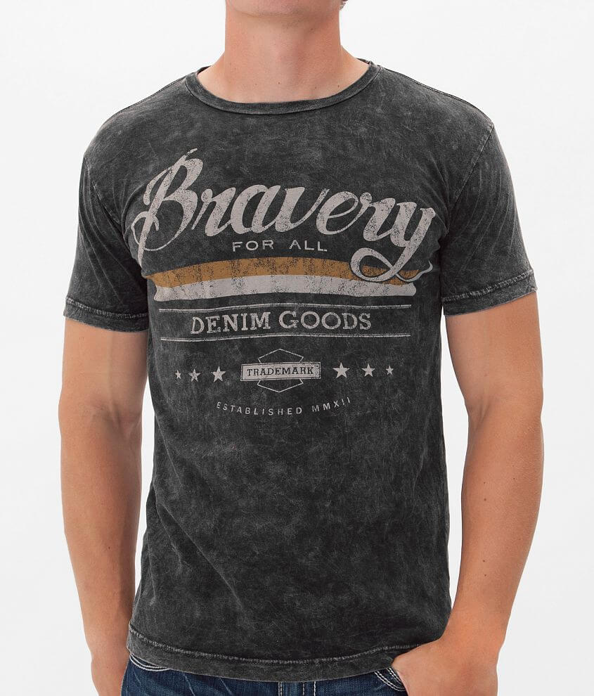 Bravery For All Denim Goods T-Shirt front view