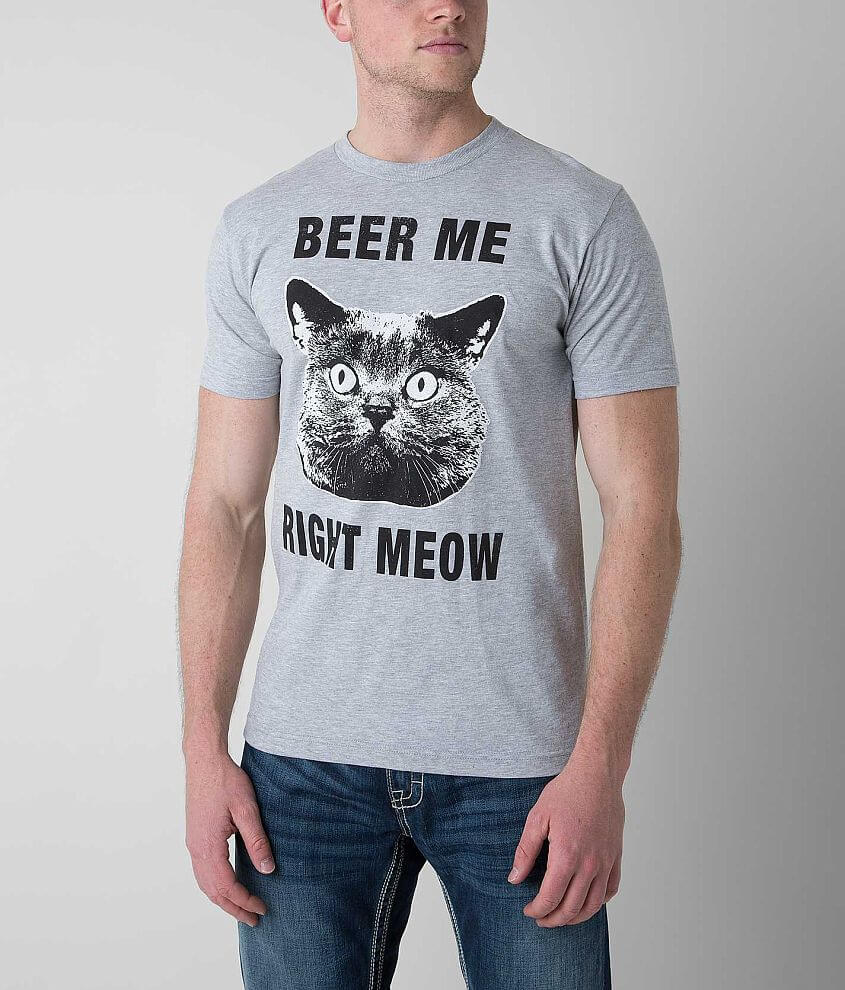 Brew City Beer Me Right Meow T-Shirt front view