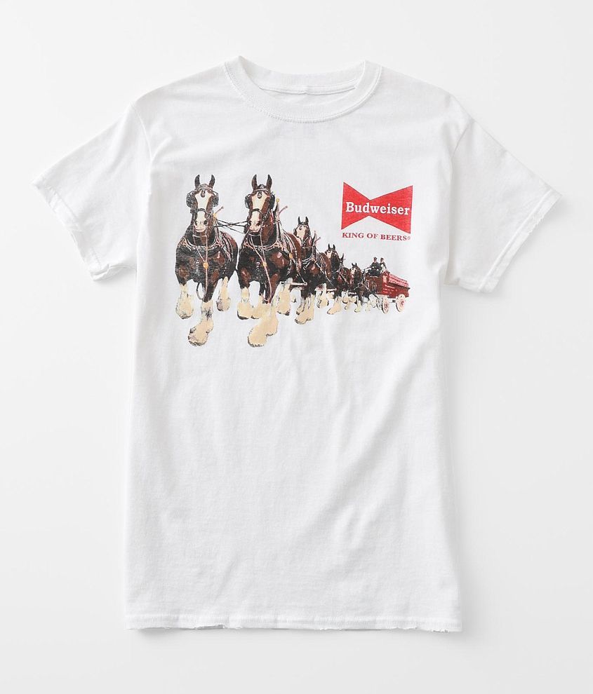 Brew City Budweiser Clydesdales T-Shirt front view