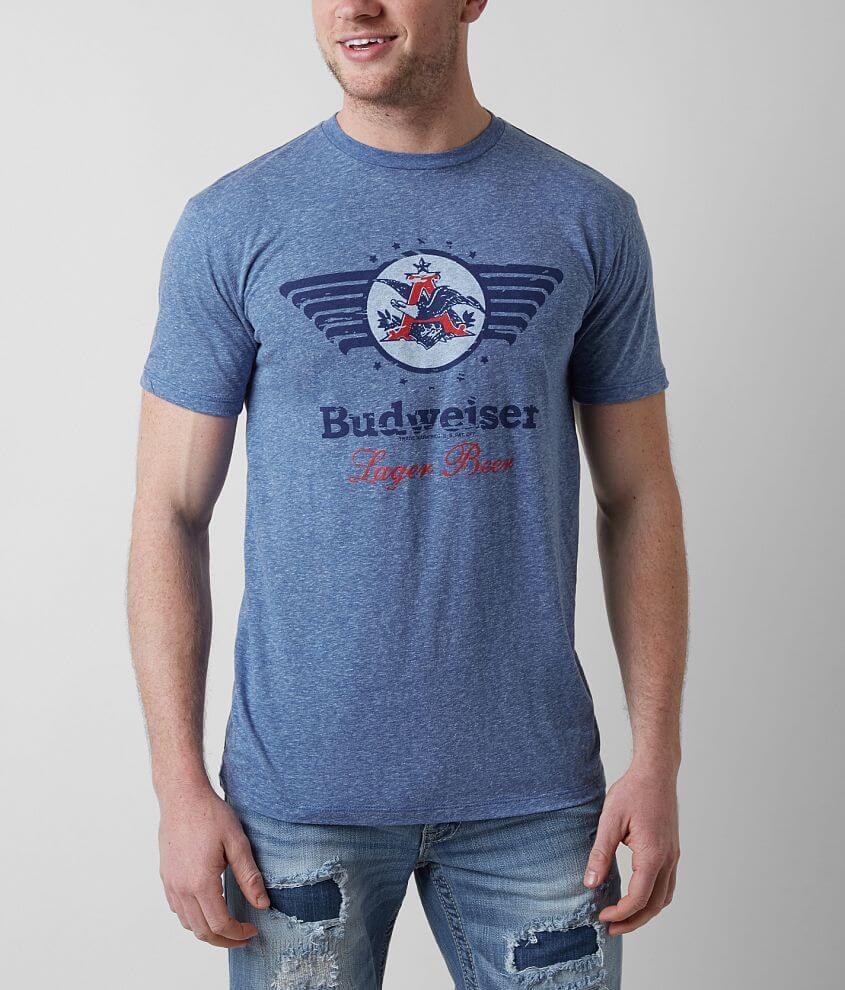 Brew City Budweiser Vintage Wing T-Shirt front view