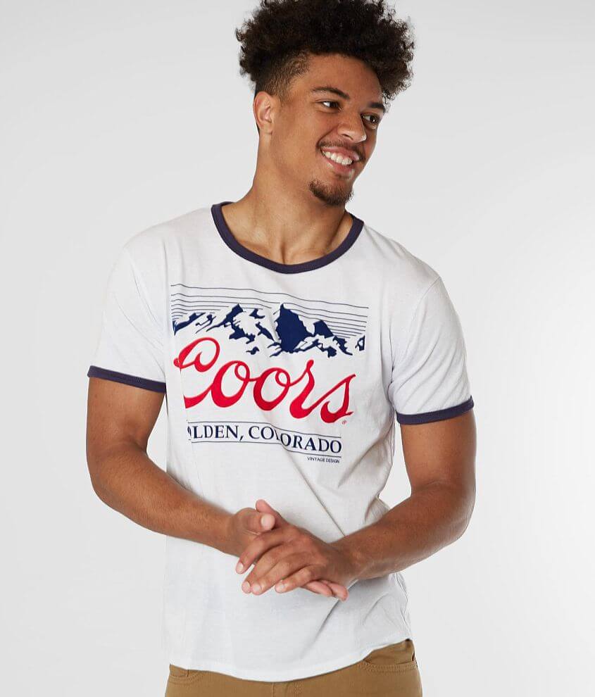 Brew City Coors® Golden Colorado T-Shirt - Men's T-Shirts in White Navy ...