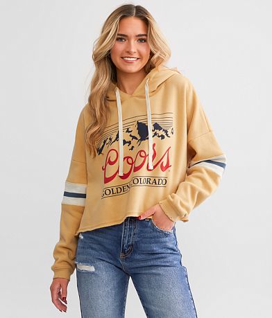 Brew City Coors® Mountain Hooded Sweatshirt front view