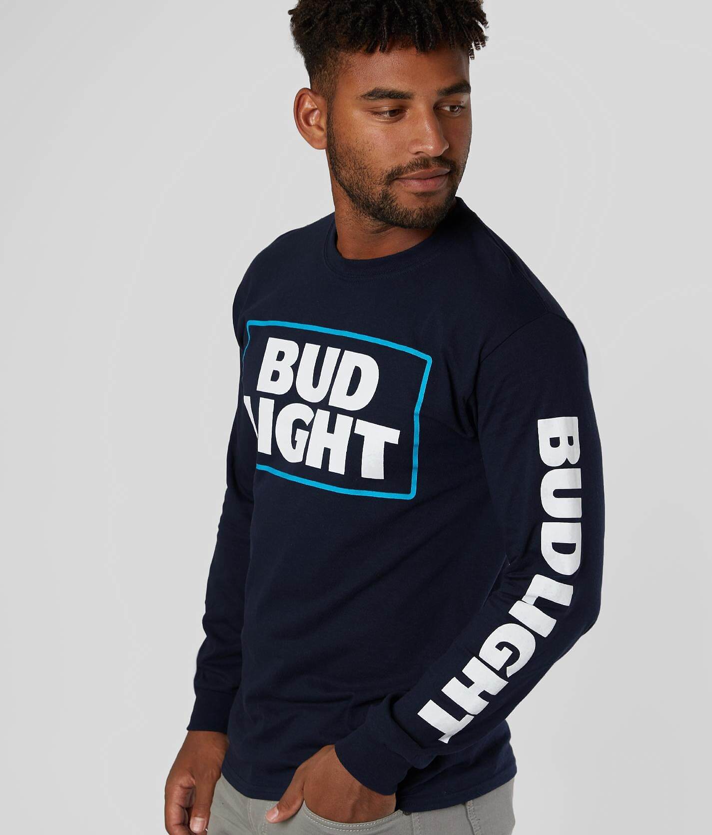 bud light sweatshirt with beer pocket