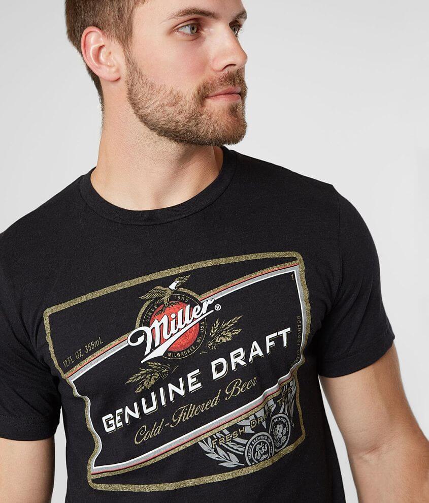 Brew City Miller Lite T-Shirt - Grey XX-Large, Men's