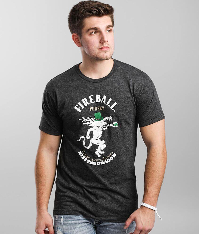 Brew City Fireball® Whisky T-Shirt - Men's T-Shirts in Heather Graphite ...