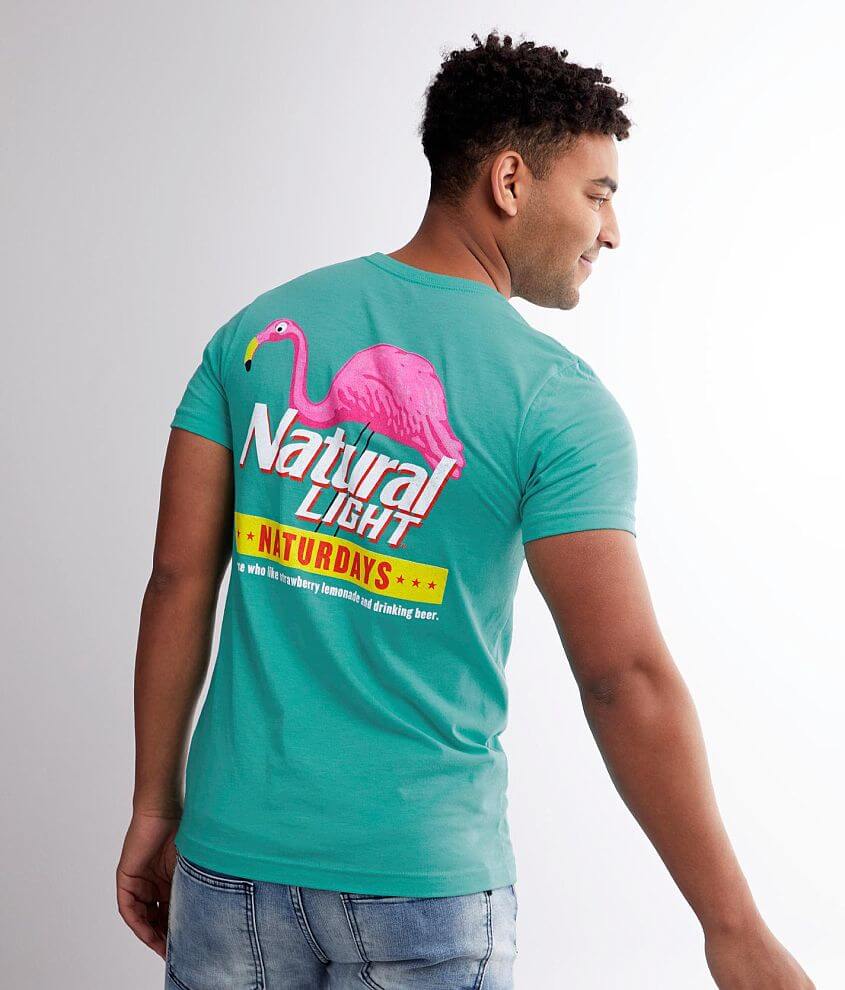 Brew City Natural Light&#174; Flamingo T-Shirt front view
