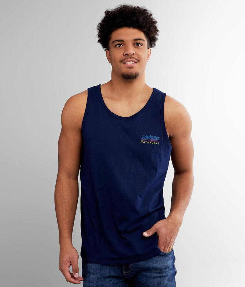 Brew City Natural Light Naturdays Tank Top front view