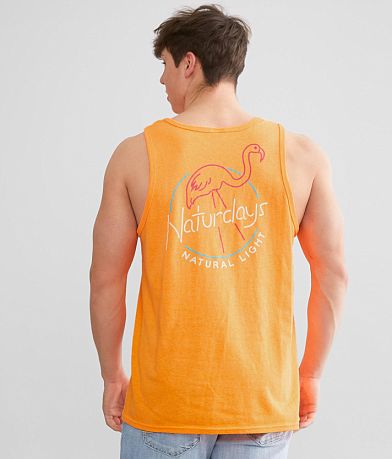 Brew City Natural Light&#174; Neon Tank Top BACK