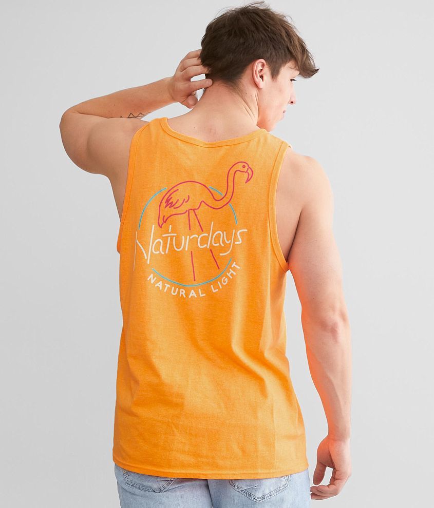 Brew City Natural Light&#174; Neon Tank Top front view