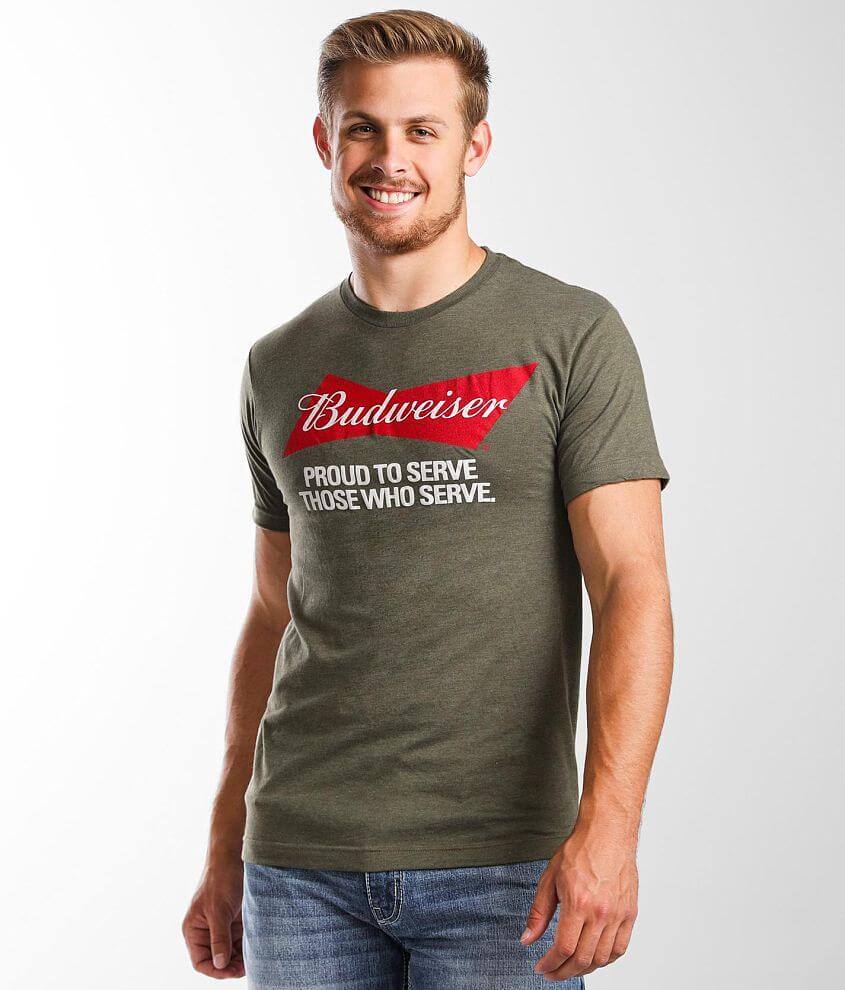 Brew City Budweiser&#174; Proud To Serve T-Shirt front view