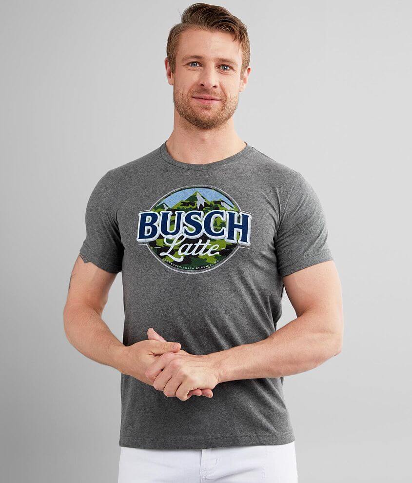 Brew City Busch Latte Camo T-Shirt front view